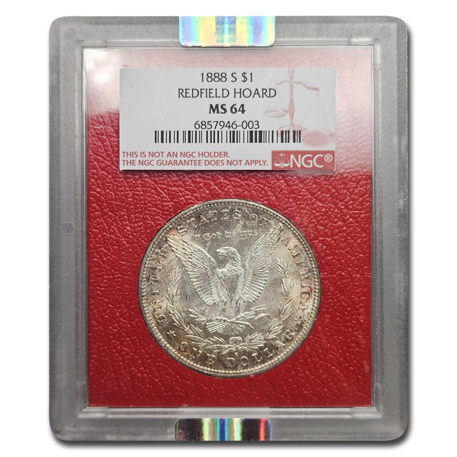 1888-S Morgan Dollar MS-64 NGC (Redfield Hoard)