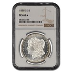 1888-S Morgan Dollar MS-64* NGC