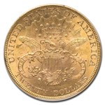 1889 $20 Liberty Gold Double Eagle MS-63 PCGS