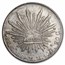 1889-Ca MM Mexico Silver 8 Reales Cap & Rays AU