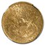 1889-CC $20 Liberty Gold Double Eagle AU-58 NGC