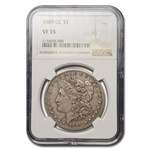 1889-CC Morgan Dollar VF-35 NGC