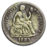 1889 Liberty Seated Dime Good