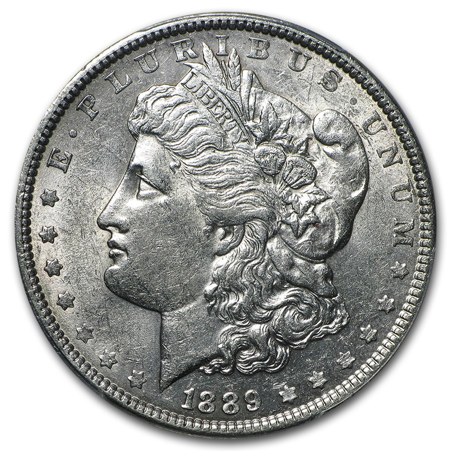 1889 Morgan Dollar AU