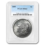 1889 Morgan Dollar MS-62 PCGS