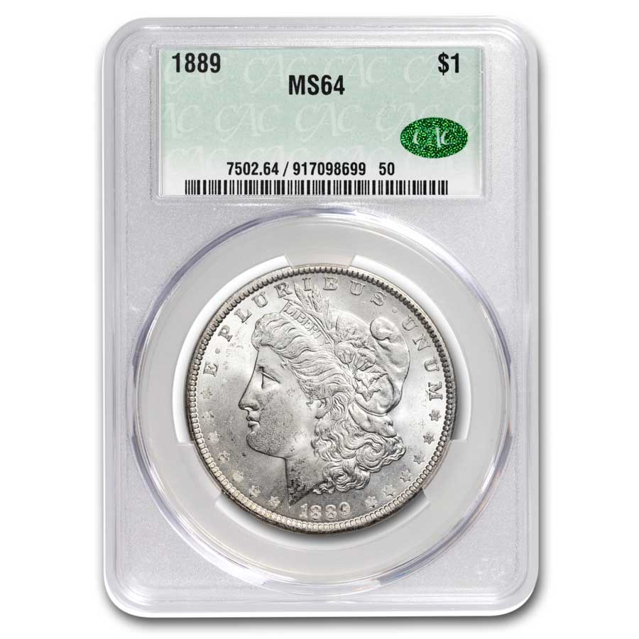 1889 Morgan Dollar MS-64 CACG