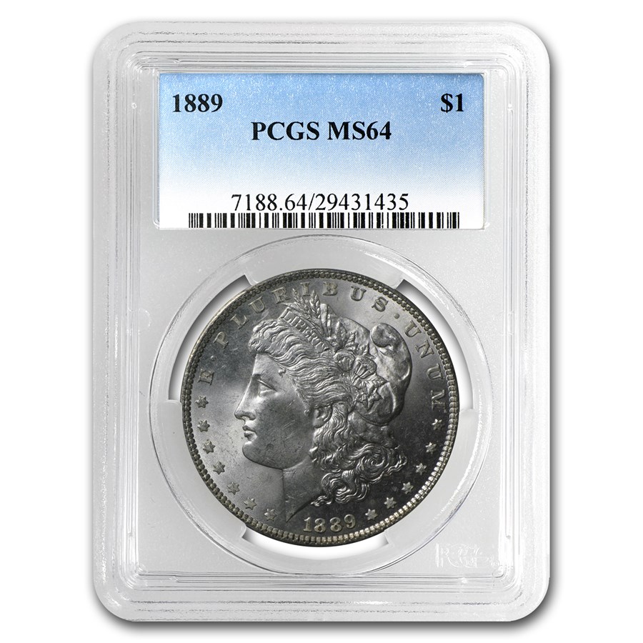 1889 Morgan Dollar MS-64 PCGS