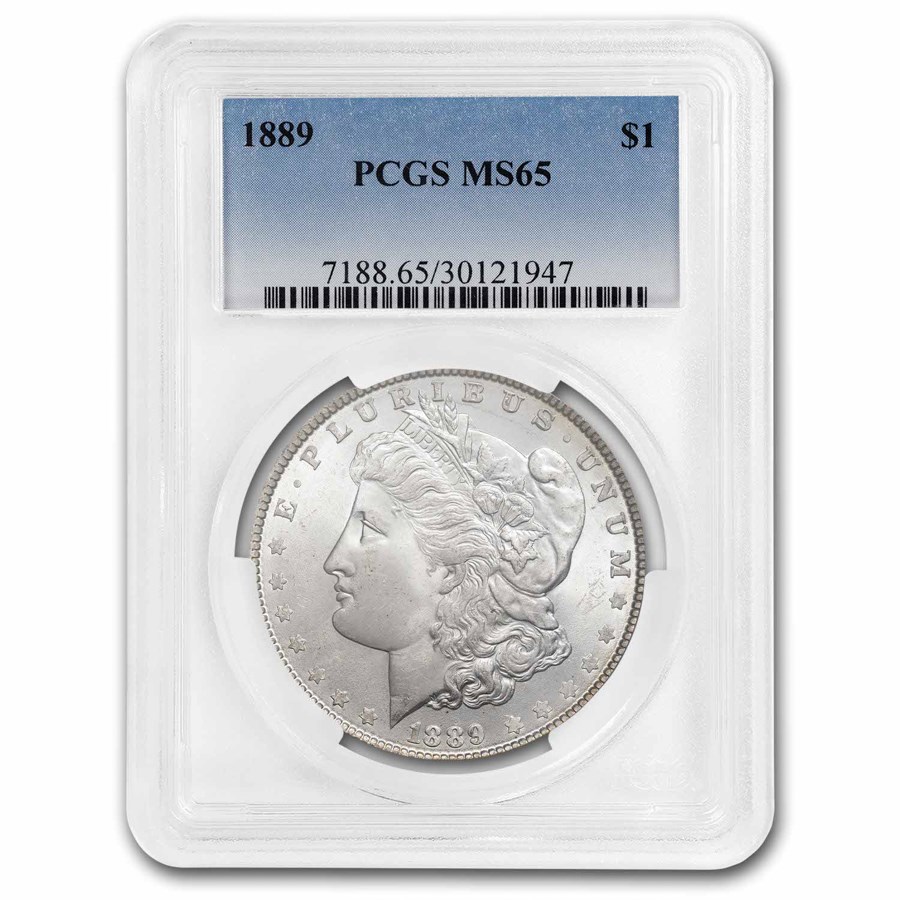 1889 Morgan Dollar MS-65 PCGS