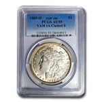 1889-O Morgan Dollar AU-55 PCGS (VAM-1A, Clashed E, Top-100)