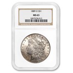 1889-O Morgan Dollar MS-63 NGC