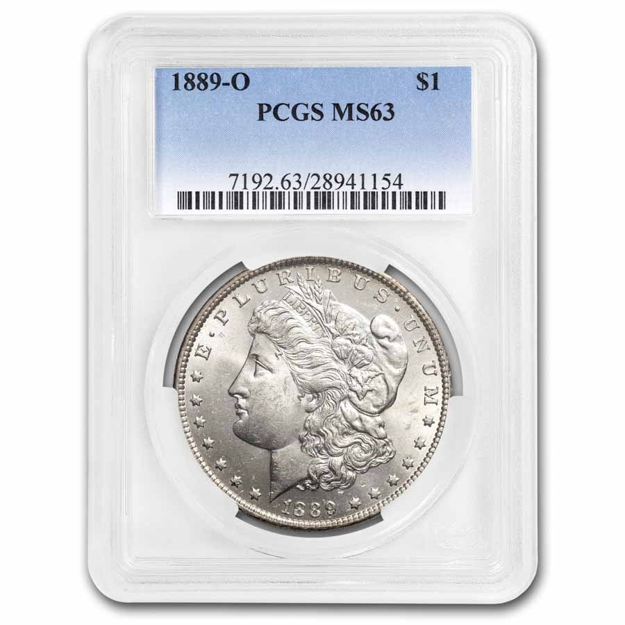 1889-O Morgan Dollar MS-63 PCGS