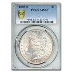 1889-S Morgan Dollar MS-62 PCGS