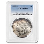 1889-S Morgan Dollar MS-65 PCGS (Toned)