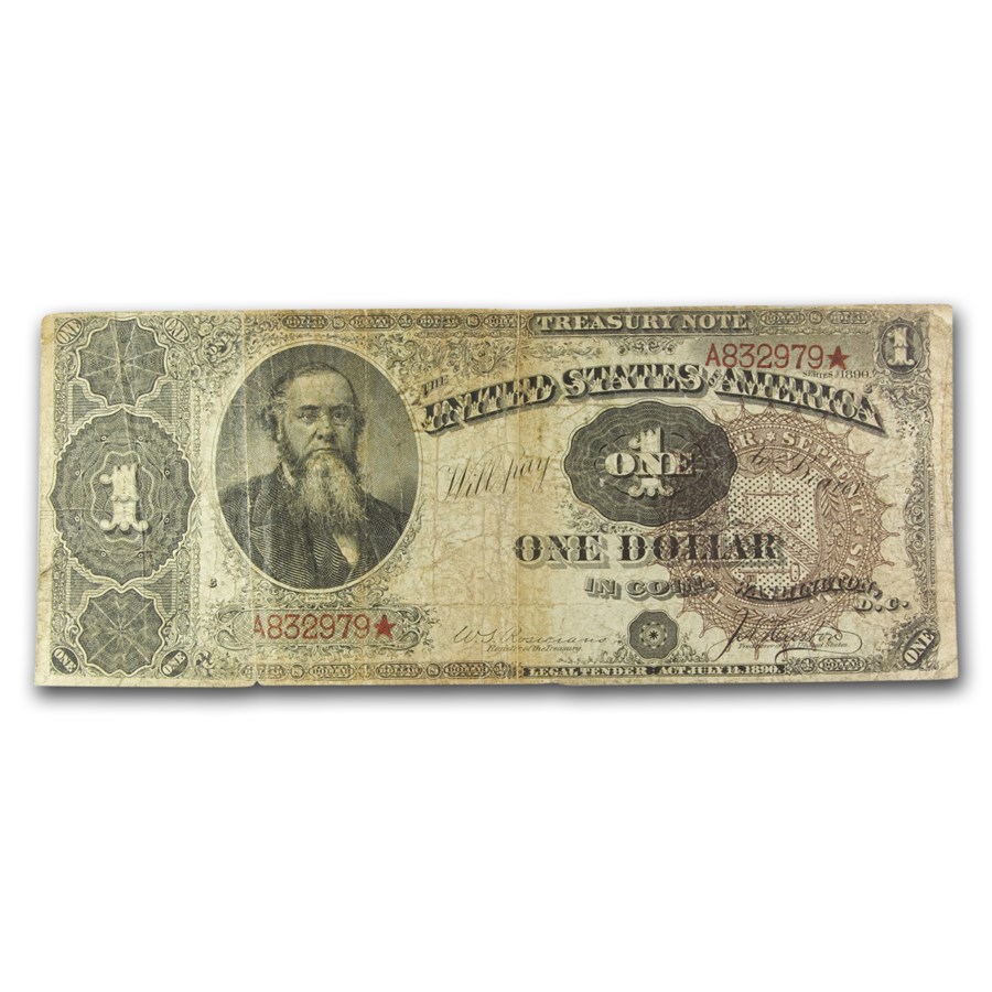 Buy 1890 100 Treasury Note Stanton Fine Apmex