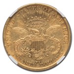 1890-CC $20 Liberty Gold Double Eagle AU-55 NGC