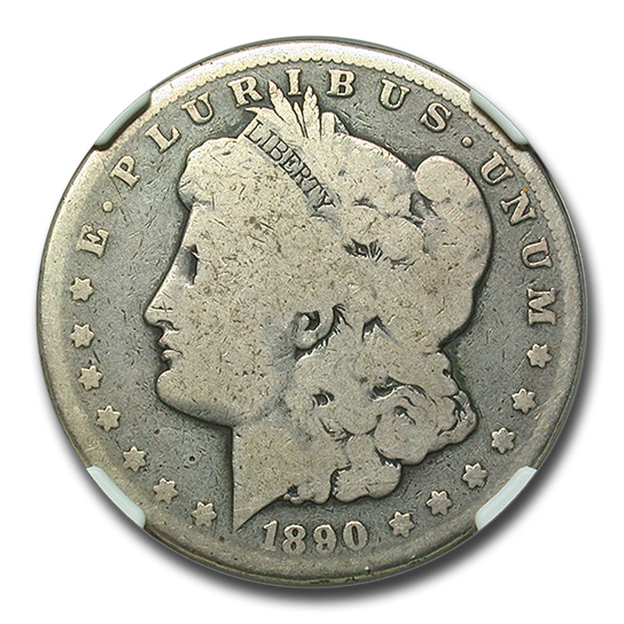 1890-CC Morgan Dollar Good-4 NGC (VAM-4, Tailbar, Top-100)