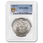 1890-CC Morgan Dollar MS-62 PCGS