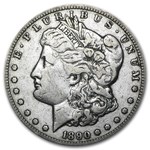 1890-CC Morgan Dollar VF