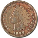 1890 Indian Head Cent XF