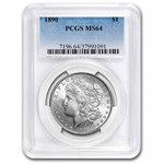 1890 Morgan Dollar MS-64 PCGS