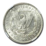 1890-O Morgan Dollar AU-58 NGC