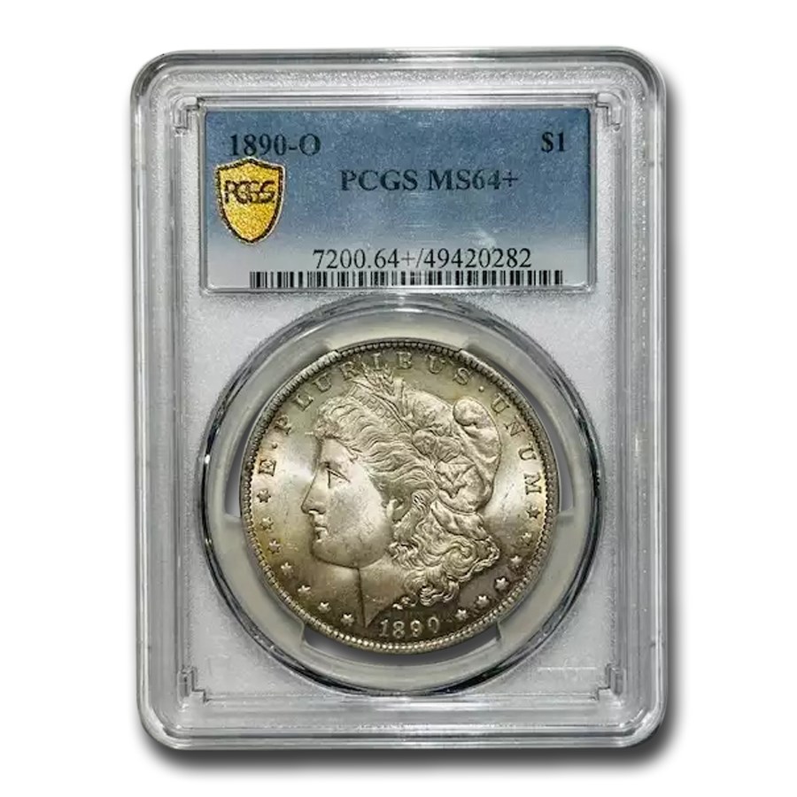 1890-O Morgan Dollar MS-64+ PCGS