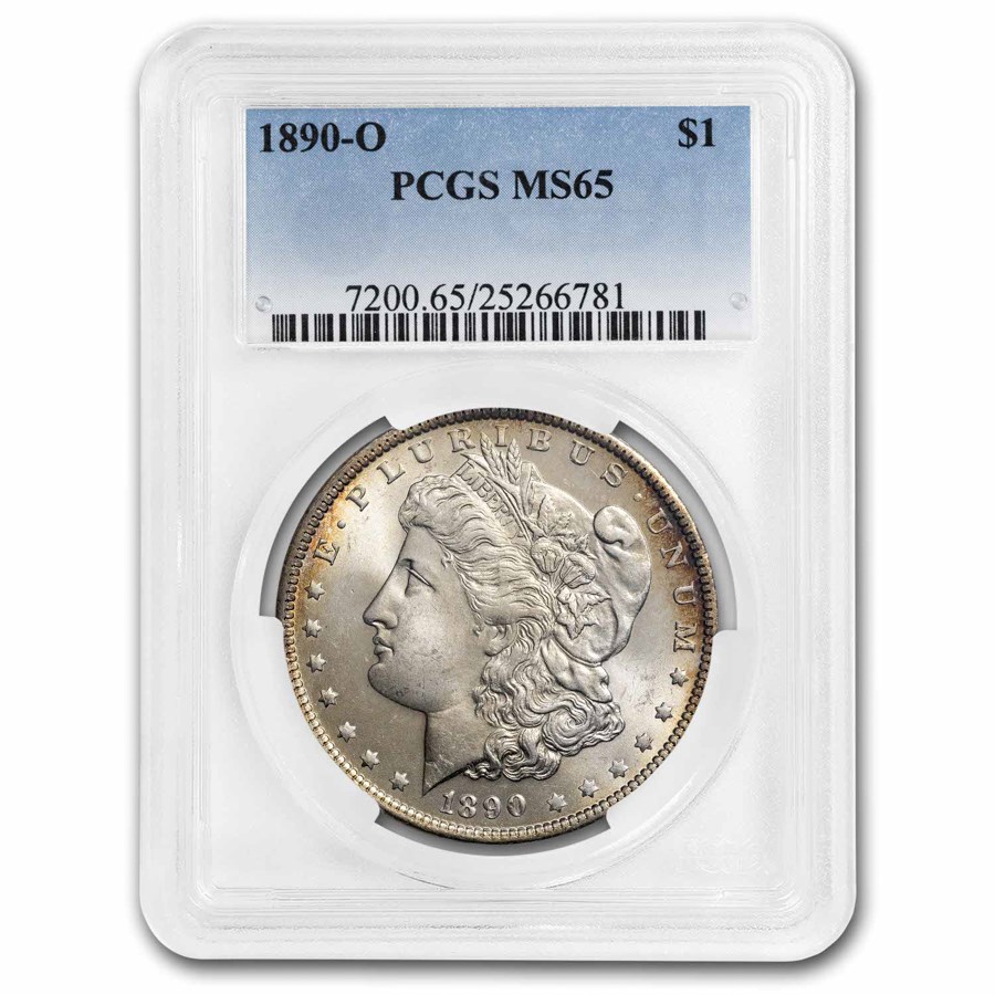 1890-O Morgan Dollar MS-65 PCGS