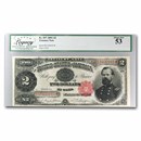 1891 $2 Treasury Note James B. McPherson AU-53 Legacy (Fr#357)