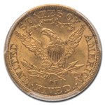 1891-CC $5 Liberty Gold Half Eagle MS-62 PCGS CAC