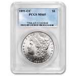 1891-CC Morgan Dollar MS-65 PCGS