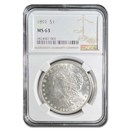 1891 Morgan Dollar MS-63 NGC