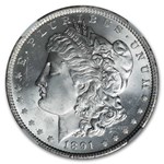 1891-O Morgan Dollar MS-63 NGC