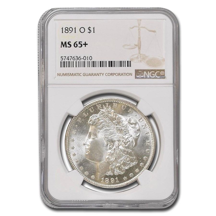 Buy 1891-O Morgan Dollar MS-65+ NGC | APMEX