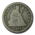 1891-S Liberty Seated Quarter Good