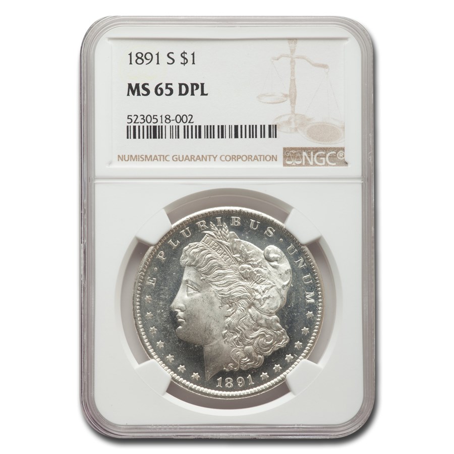 Buy 1891-S Morgan Dollar MS-65 NGC (DPL) | APMEX