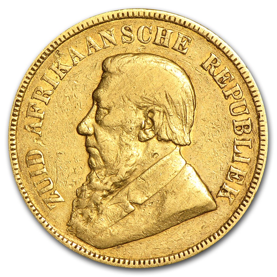 Buy 1892-1900 South Africa Gold 1 Pond Avg Cir (Random) | APMEX