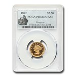 1892 $2.50 Liberty Gold Quarter Eagle PR-66 DCAM PCGS