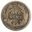 1892 Barber Dime AG