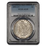 1892-CC Morgan Dollar AU-55 PCGS