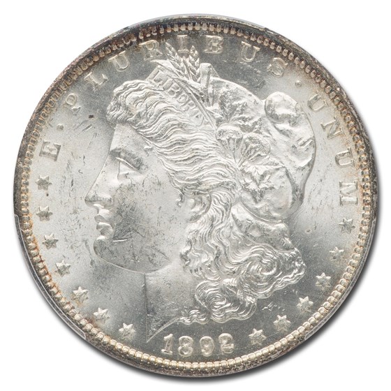 Buy 1892-CC Morgan Dollar MS-63 PCGS | APMEX