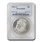 1892-CC Morgan Dollar MS-65 PCGS