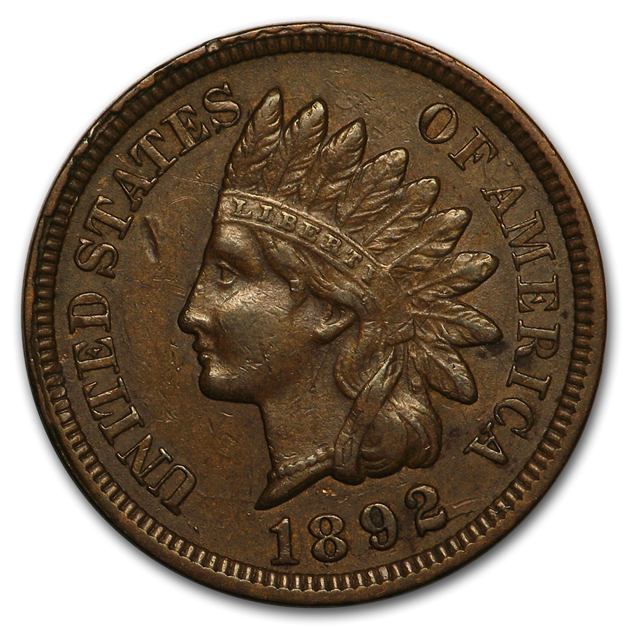 Buy 1892 Indian Head Cent AU | APMEX