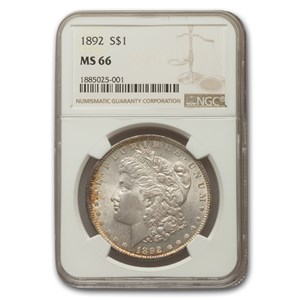 Buy 1892 Morgan Dollar MS-66 NGC | APMEX