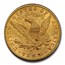 1892-O $10 Liberty Gold Eagle MS-62+ PCGS