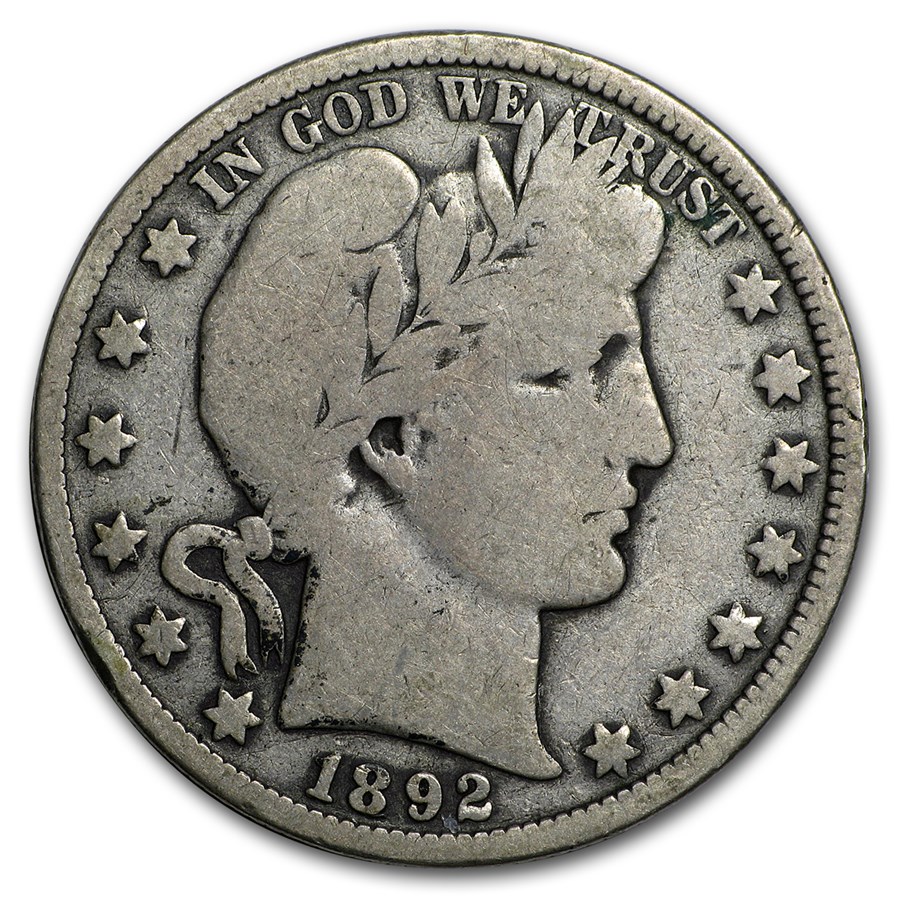 1892-O Barber Half Dollar Good