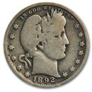 1892-O Barber Quarter AG