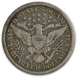 1892-O Barber Quarter Good/VG