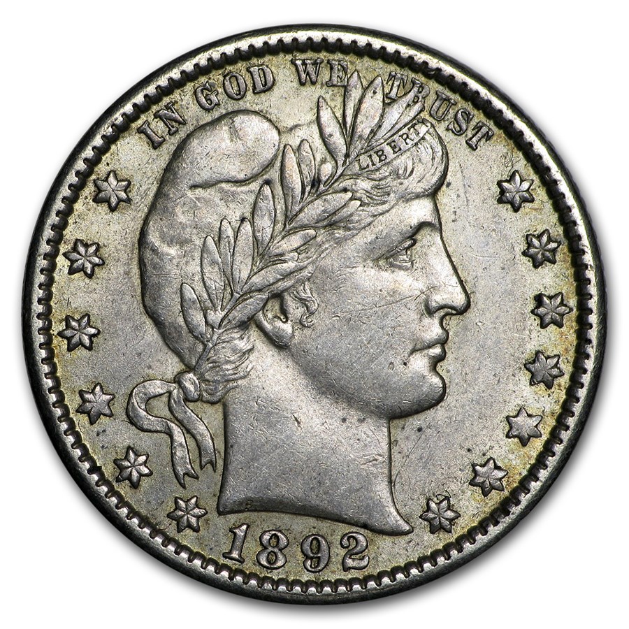 Buy 1892-O Barber Quarter XF | APMEX