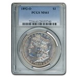 1892-O Morgan Dollar MS-61 PCGS