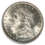 1892-O Morgan Dollar MS-62 CACG